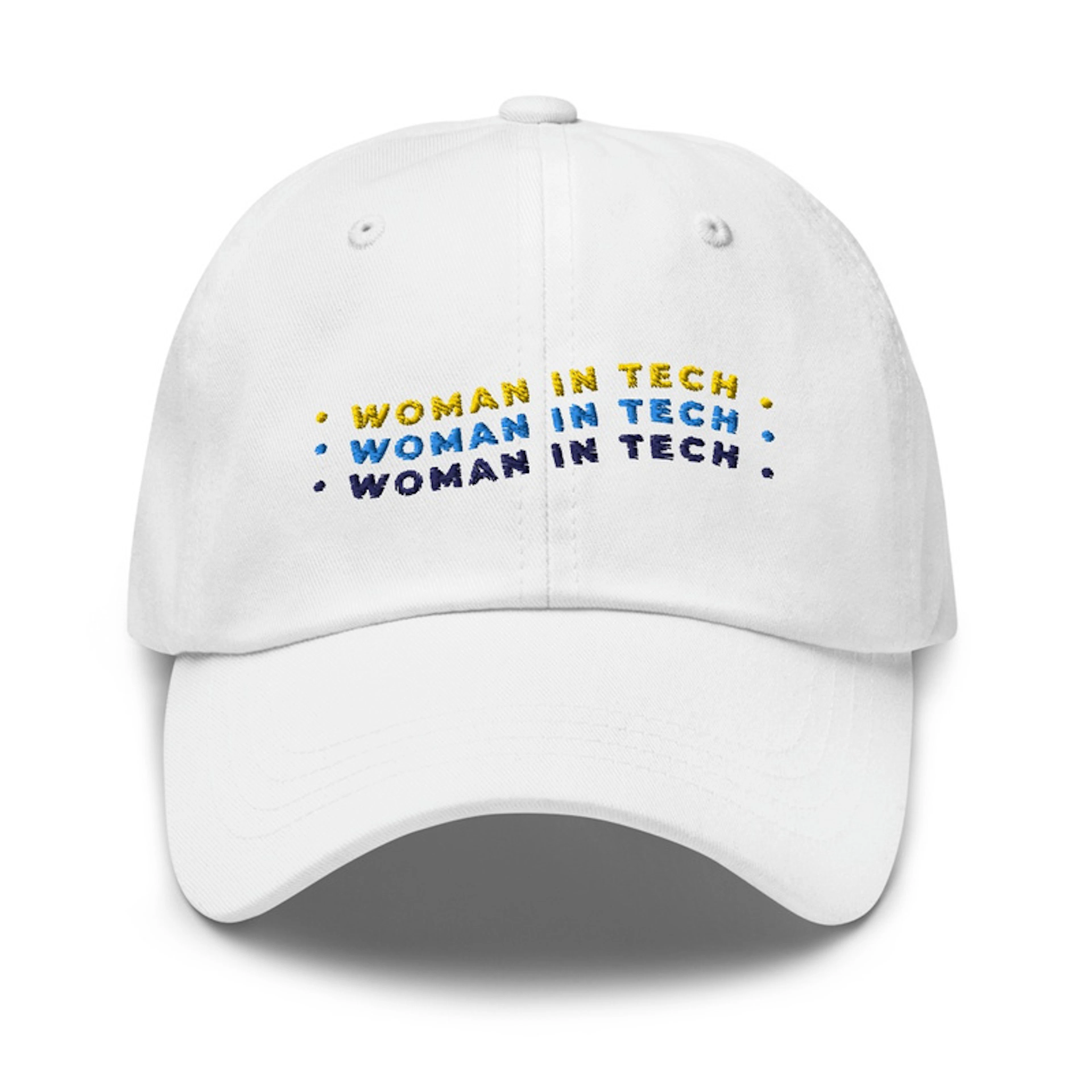 Woman in tech cap